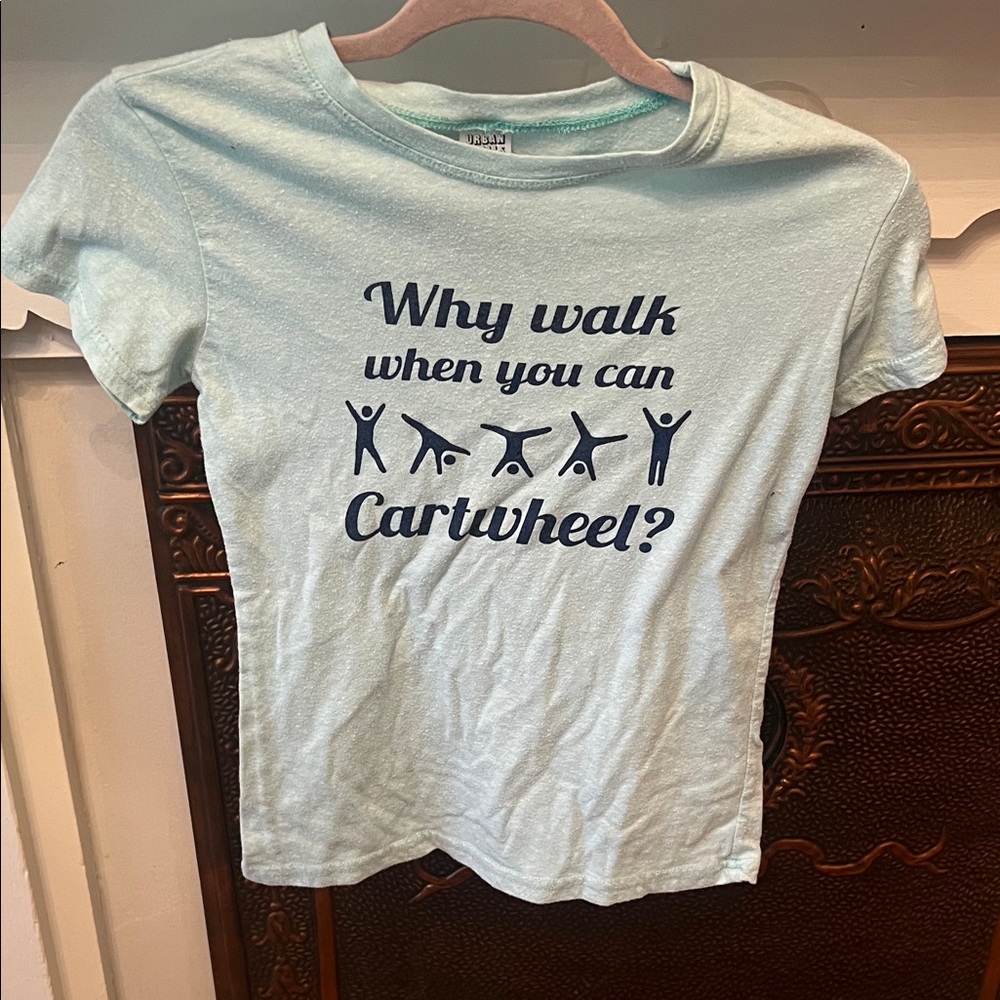 Light Blue Kids Short Sleeve Tee
